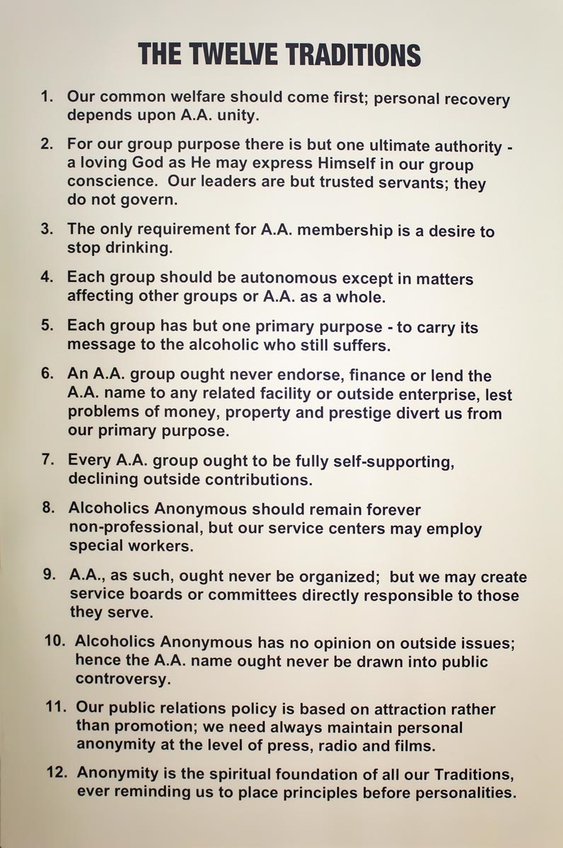 12 Steps Of Aa Printable